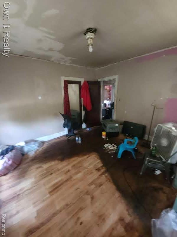 1950 Lawrence St, Detroit, MI 48206 - bedroom with wood finished floors
