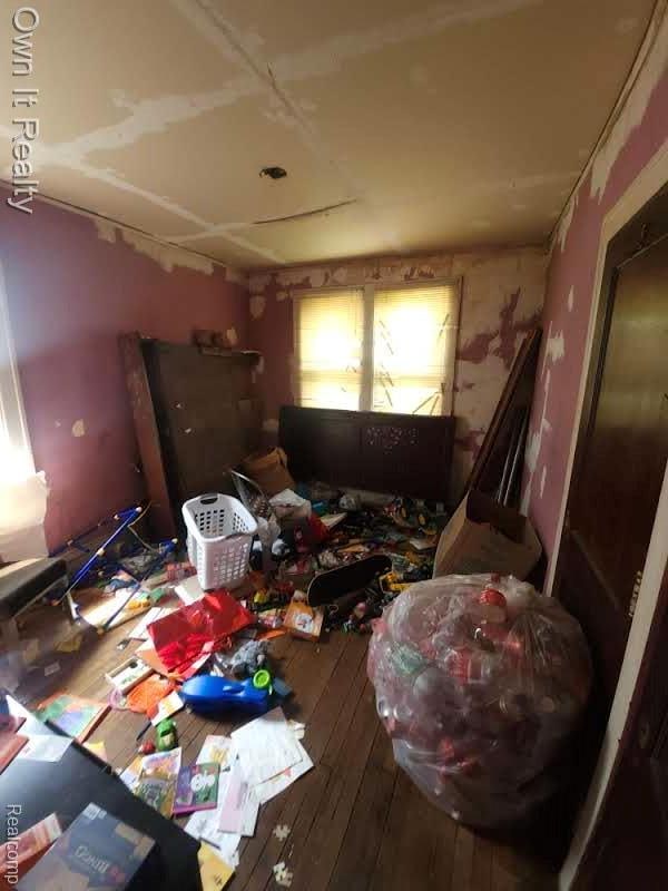 1950 Lawrence St, Detroit, MI 48206 - misc room with wood-type flooring