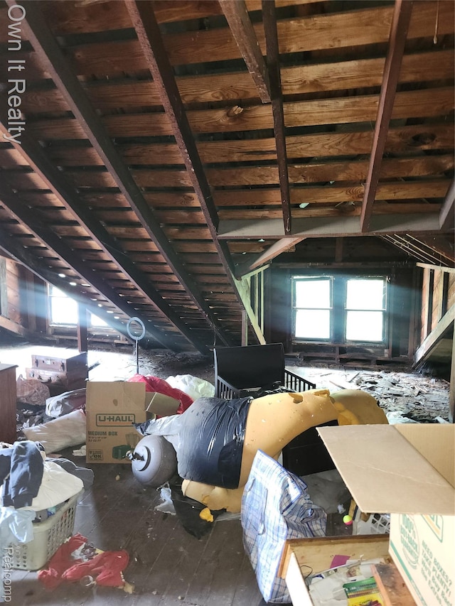 1950 Lawrence St, Detroit, MI 48206 - view of attic