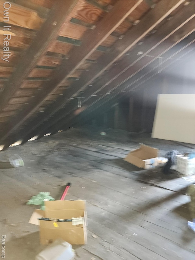 1950 Lawrence St, Detroit, MI 48206 - view of attic