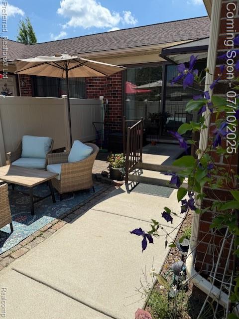 40219 Newport Dr, Plymouth, MI 48170 - view of patio / terrace