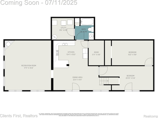 16501 Winters Rd, Grass Lake, MI 49240 - view of property floor plan