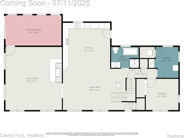 16501 Winters Rd, Grass Lake, MI 49240 - view of property floor plan