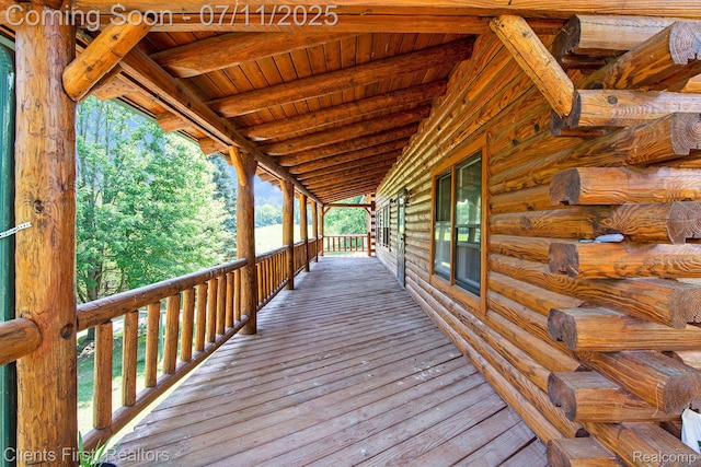 16501 Winters Rd, Grass Lake, MI 49240 - view of deck