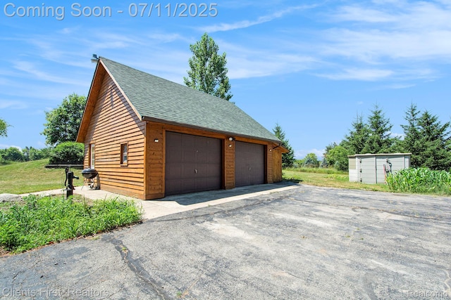 16501 Winters Rd, Grass Lake, MI 49240 - view of detached garage