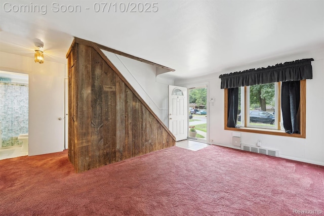 4309 Marr Ave, Warren, MI 48091 - unfurnished living room with carpet floors