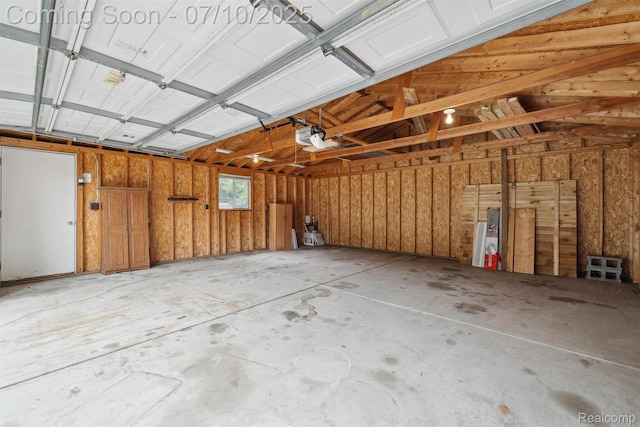 4309 Marr Ave, Warren, MI 48091 - garage with a garage door opener