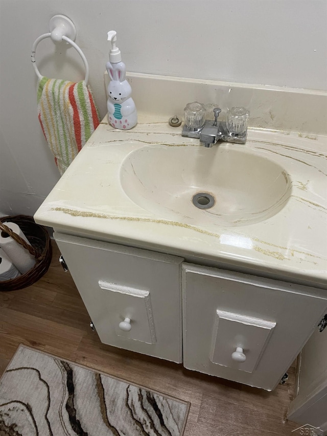 2205 Owen St, Saginaw, MI 48601 - bathroom view of vanity and wood finished floors