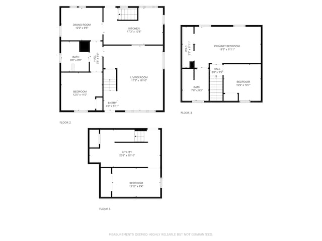 1402 Gracel St, Jackson, MI 49202 - view of floor plan / room layout