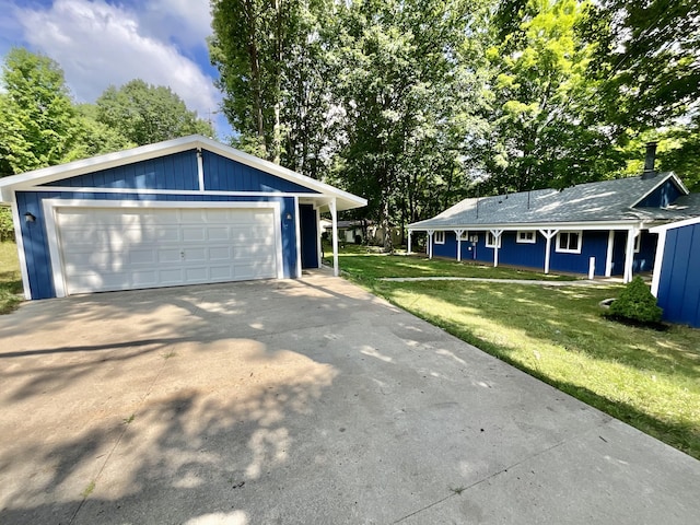 18572 Oxbow Dr, Barryton, MI 49305 - view of detached garage