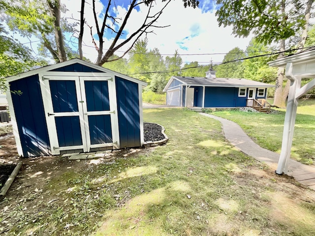 18572 Oxbow Dr, Barryton, MI 49305 - view of shed