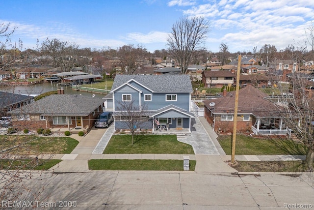 22543 E 11 Mile Rd, Saint Clair Shores, MI 48081 - aerial perspective of suburban area