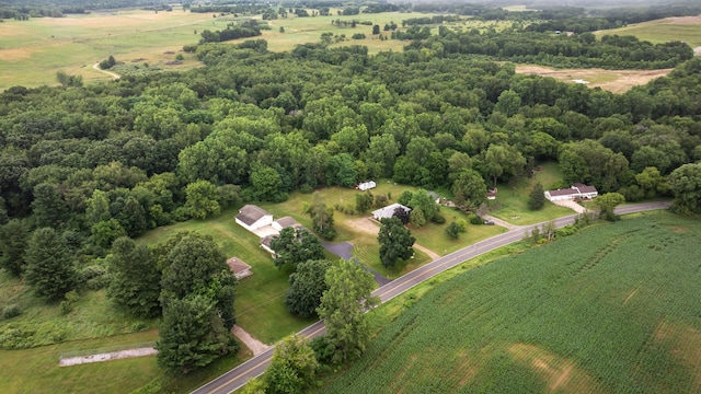 2230 Oleary Rd, Jackson, MI 49201 - aerial overview of property's location featuring rural landscape