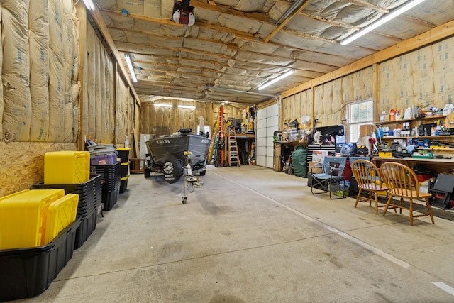 2230 Oleary Rd, Jackson, MI 49201 - below grade area featuring a workshop area