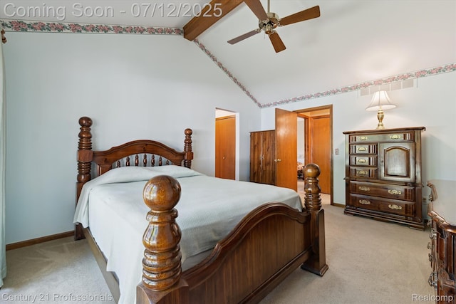 17012 Coral Ln, Macomb, MI 48042 - bedroom with carpet and a ceiling fan