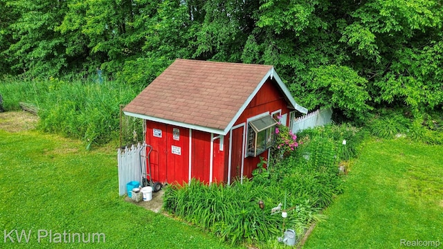 6636 Broadbridge Rd, Cottrellville, MI 48039 - view of shed