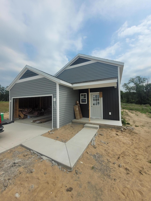 LOT128 Old Farm Dr, Wayland, MI 49348 - view of front of property featuring a garage and concrete driveway