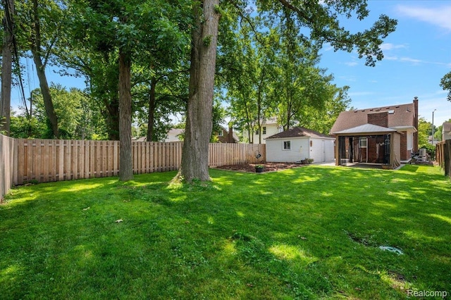 1450 Hampton Rd, Grosse Pointe Woods, MI 48236 - fenced backyard featuring a gazebo