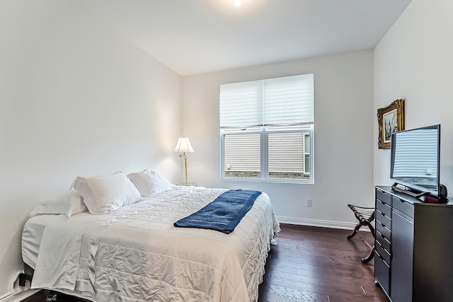 2448 Meadow Hills Dr, Ann Arbor, MI 48108 - bedroom with dark wood-type flooring and baseboards