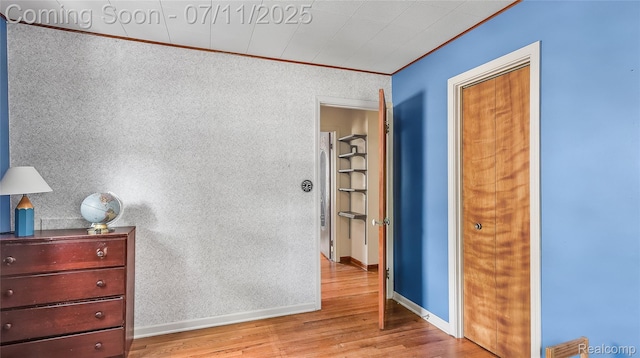 1845 Van Courtland Dr, Troy, MI 48083 - bedroom featuring wood finished floors and ornamental molding