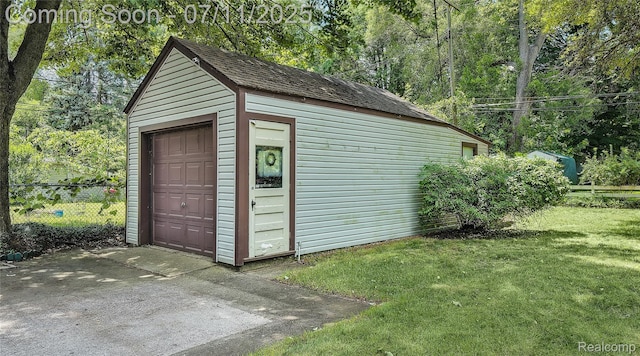 1845 Van Courtland Dr, Troy, MI 48083 - view of detached garage