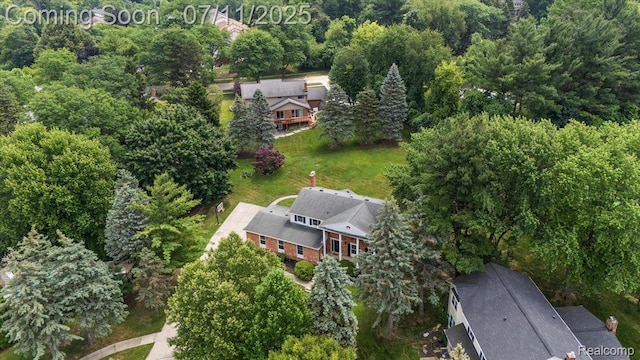 2403 Red Maple Ct, Troy, MI 48098 - aerial overview of property's location