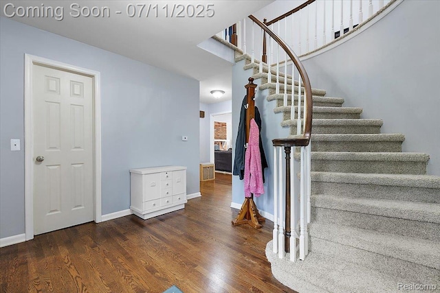 2403 Red Maple Ct, Troy, MI 48098 - staircase with wood finished floors