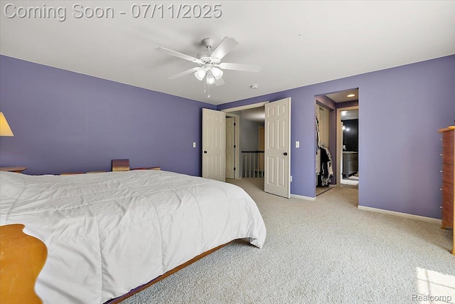2403 Red Maple Ct, Troy, MI 48098 - bedroom featuring carpet and a ceiling fan