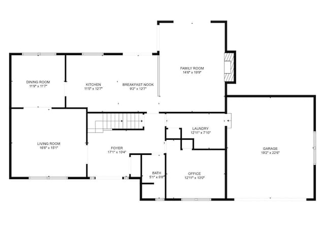 4550 Comanche Dr, Okemos, MI 48864 - view of floor plan / room layout