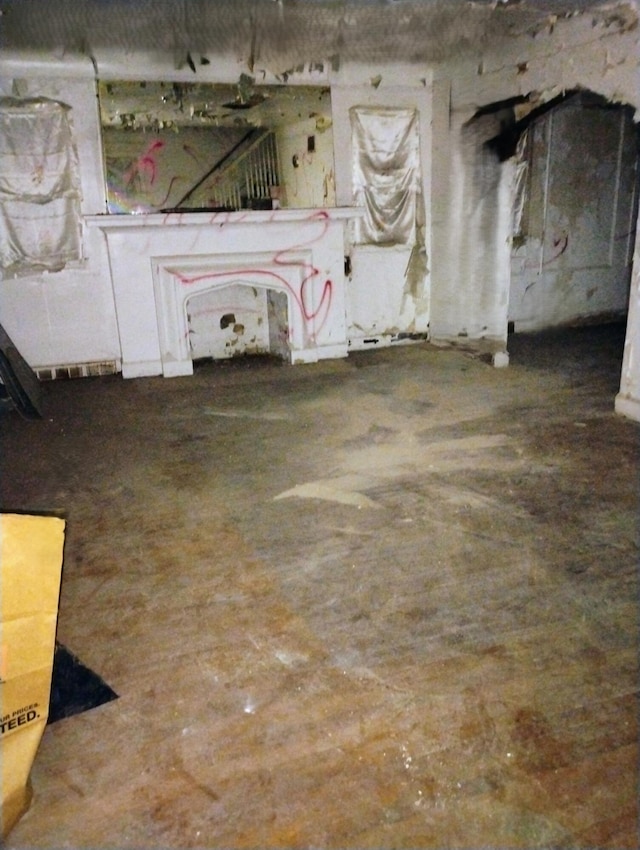 3203 Buena Vista St, Detroit, MI 48238 - view of unfinished basement
