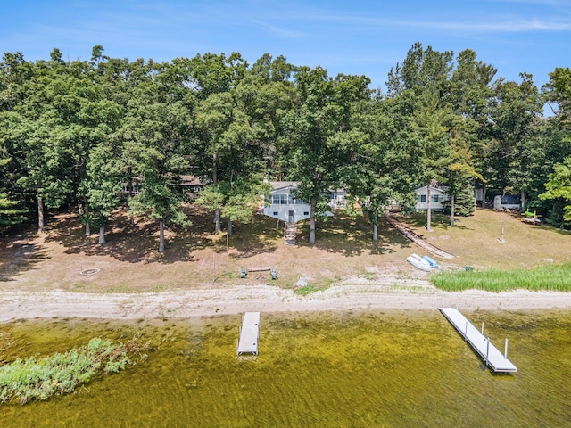 193 S Emerson Dr, Branch, MI 49402 - aerial view