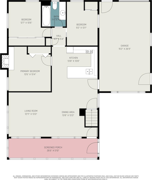 193 S Emerson Dr, Branch, MI 49402 - view of room layout