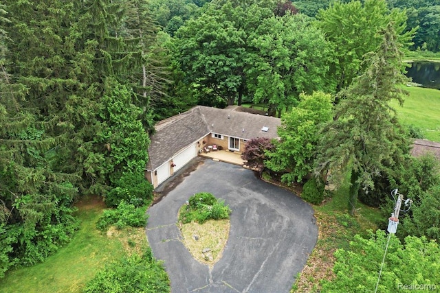 1540 Milford Hills Dr, Milford, MI 48381 - view from above of property