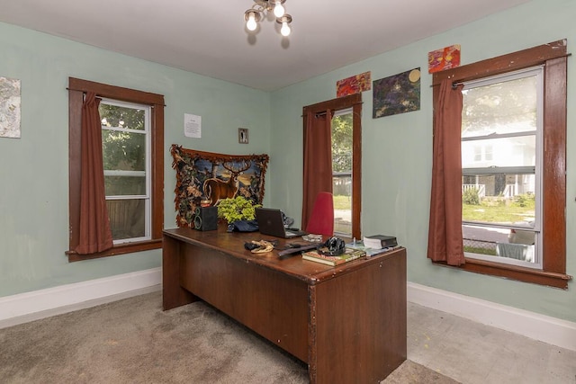 1228 Wells Pl, Kalamazoo, MI 49001 - office with baseboards