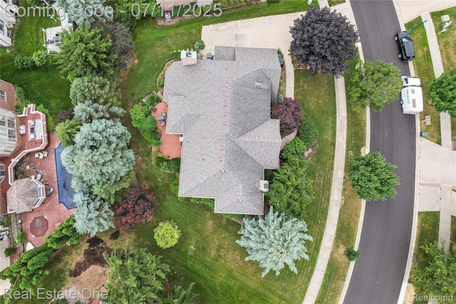 3565 Heron Ridge Dr, Rochester Hills, MI 48309 - bird's eye view