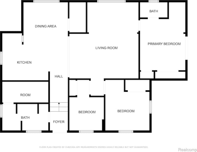 1023 Lakewood Dr, East Tawas, MI 48730 - view of room layout