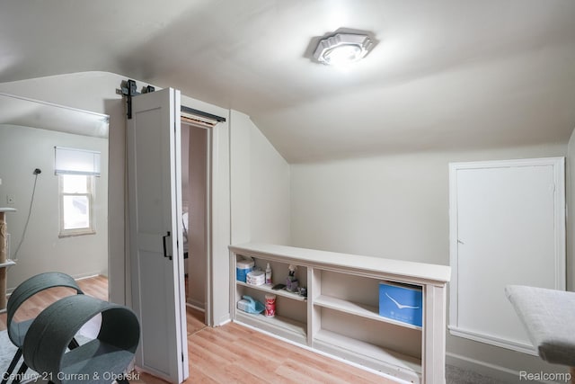 5720 Argyle St, Dearborn, MI 48126 - additional living space with lofted ceiling and light wood-style flooring