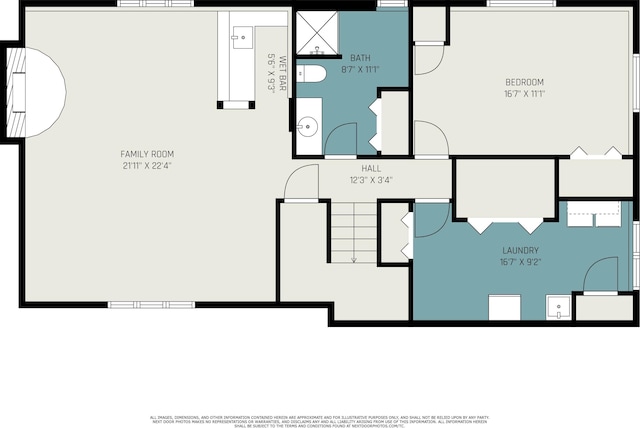 6580 Sunflower Dr SW, Byron Center, MI 49315 - view of floor plan / room layout