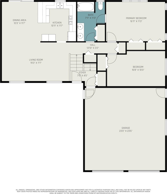 6580 Sunflower Dr SW, Byron Center, MI 49315 - view of property floor plan