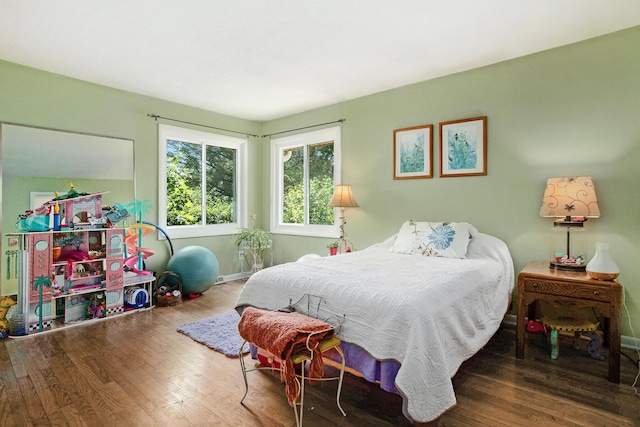 12972 S M 43 Hwy, Delton, MI 49046 - bedroom featuring wood finished floors