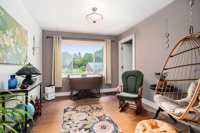 12972 S M 43 Hwy, Delton, MI 49046 - sitting room featuring wood finished floors