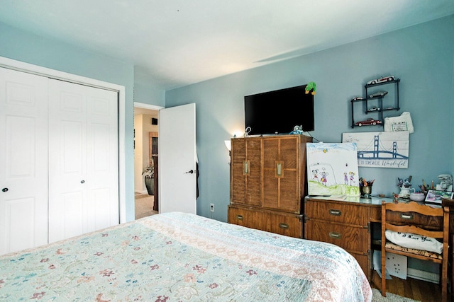 12972 S M 43 Hwy, Delton, MI 49046 - bedroom featuring a closet
