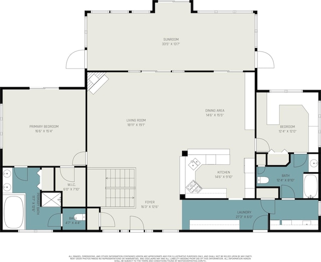 481 Seminole Rd, Norton Shores, MI 49444 - view of floor plan / room layout