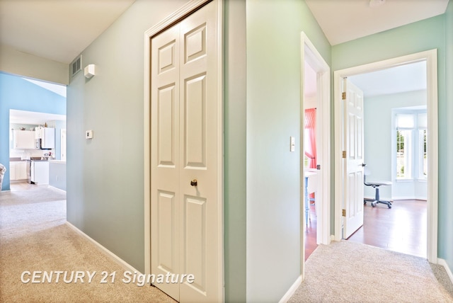 11315 Grand Oaks Dr, Clio, MI 48420 - corridor with carpet flooring and baseboards