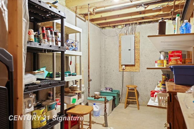 11315 Grand Oaks Dr, Clio, MI 48420 - storage featuring electric panel