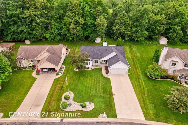 11315 Grand Oaks Dr, Clio, MI 48420 - aerial view of property and surrounding area
