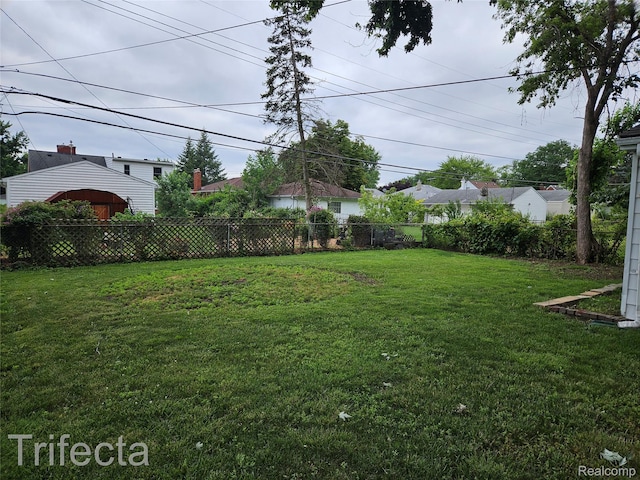 16684 Forest Ave, Harrison Township, MI 48021 - view of yard