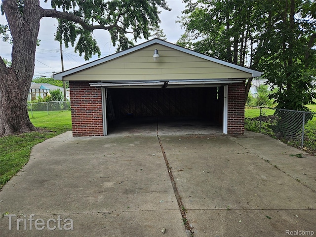 16684 Forest Ave, Harrison Township, MI 48021 - view of detached garage