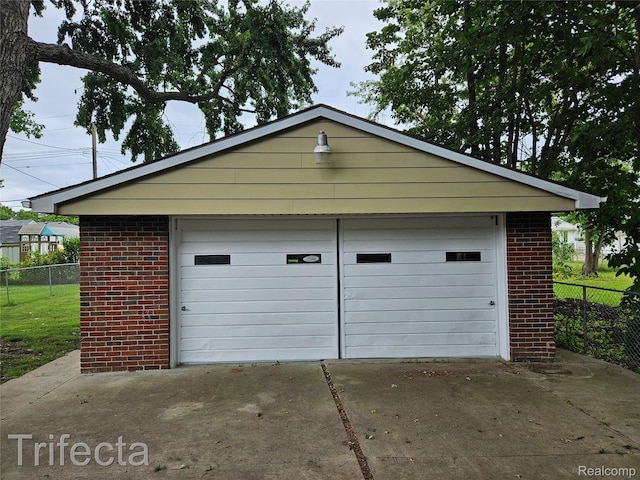 16684 Forest Ave, Harrison Township, MI 48021 - view of detached garage