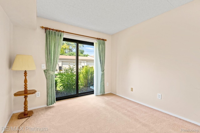 17979 University Park Dr, Livonia, MI 48152 - unfurnished room with carpet flooring and a textured ceiling